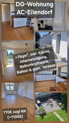 ~75m² Mietwohnung in AC-Eilendorf