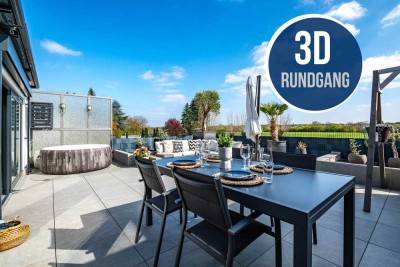 Maintal-Dörnigheim: Exklusive 4-Zimmer-Wohnung mit toller Dachterrasse und traumhaftem Ausblick