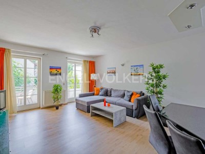 Sonnenuntergang inklusive - Traumhafte 2-Zimmer-Wohnung mit 35 m² Dachterrasse