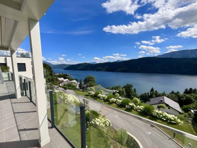 HIER ERWARTET SIE ETWAS GANZ BESONDERES! NEUBAUWOHNUNG MIT EINZIGARTIGEM SEE- UND BERGBLICK IN SENSATIONELLER RUHE- UND SONNENLAGE IN MILLSTATT AM SEE!