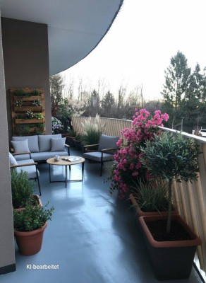 geförderte Traumwohnung mit großem Balkon