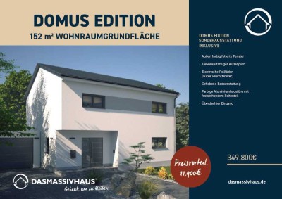 Eine wunderbarer Wohntraum   -von DAS MASSIVHAUS -mit modernstem Komfort inklusive Grundstück