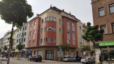Nähe Wiener Platz , Modernisierte 2 Zi.-Fitness-Whg. 57m² im 4.OG mit S/W-Balkon, aber ohne Aufzug!