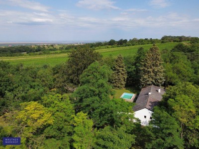 Neusiedlersee - Großzügiges Grundstück mit Bungalow in herrlicher Einzellage, oberhalb von Rust!