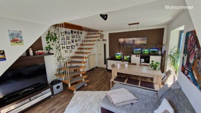 Provisionsfreie charmante 3-Zimmer-Maisonette- Wohnung mit Waldblick