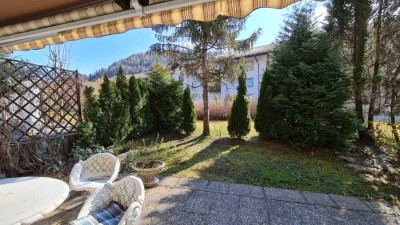 Bad Reichenhall, nähe KARLSPARK ruh. große 3 Zi-EG-Whg,+Hobbyraum,, Parkett, sep.Wc, Terr, Garten