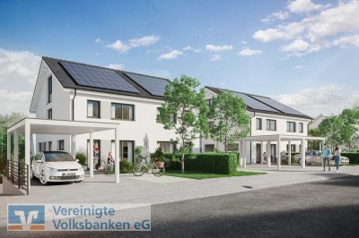 **DIE BELOHNUNG FÜR LANGES SUCHEN - HOCHWERTIGE NEUBAU DHH IN OHMENHAUSEN**