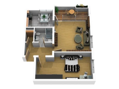 neu renovierte zwei Zi.-Wohnung (provisionsfrei)