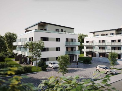 Neue Wohnung (Erstbezug) mit zwei Zimmern und Balkon in Berching