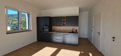 Moderne Luxus 2-Zimmer Neubau-Wohnung mit Balkon in Micheldorf