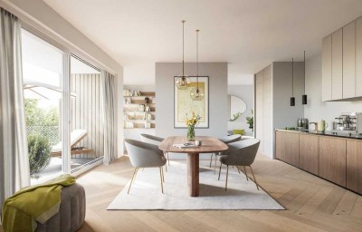 4-Zimmer mit schöner Raumaufteilung