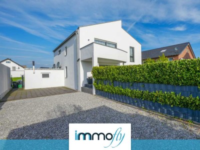 Exklusive Etagenwohnung in Erkelenz: Voll möbliert, Dachterrasse, Garten und modernes Design