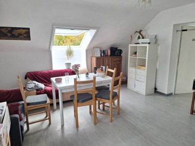 Zweizimmerappartement im Dachgeschoss