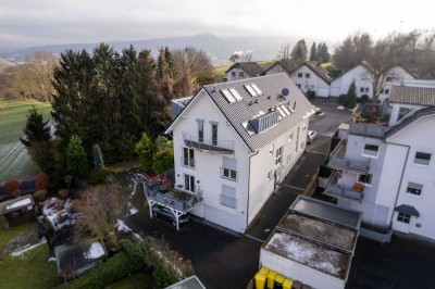 Maisonettewohnung mit Blick über die Grafschaft zum Einziehen und Wohlfühlen