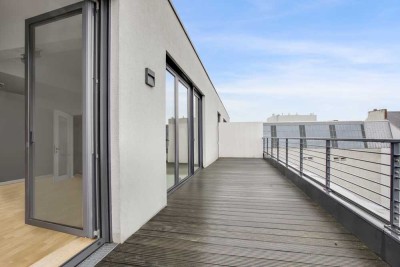 Penthouse I ca. 30 qm Terrasse I ab 01.10 I 2 Schlafzimmer I Gas-Kamin I TG optional