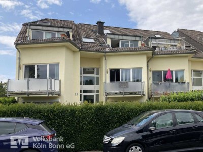 Alfter - Gepflegte 2-Zimmerwohnung mit Balkon und TG-Stellplatz, leerstehend!