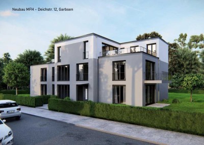 Erstbezug: Geschmackvolle Penthousewohnung mit gehobener Innenausstattung & Dachterrasse in Havelse