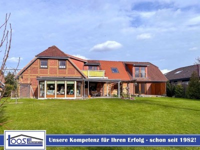Hochwertiges Wohnhaus mit zusätzlicher Wohneinheit im Gewerbegebiet von Bad Schwartau