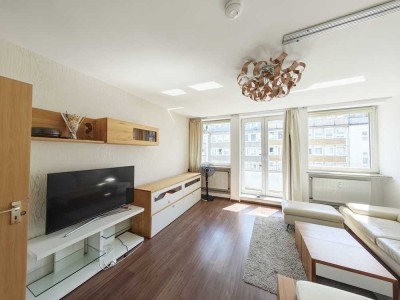 Moderne 2-Zimmer-Wohnung in Stadtmitte mit Vollmöblierungen