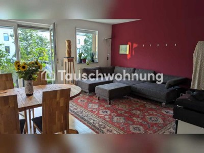 Tauschwohnung: 3 Zimmer mit 2 Balkonen im Rieselfeld