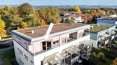 PRIMA EINSTEIGERWOHNUNG.: GEMÜTLICHE 2-ZI. DG-WHG. - OHNE DACHSCHRÄGEN - RV WEST