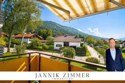 Kapitalanlage, Ferienwohnung, Eigenheim - sofort bezugsfrei - 2-Zimmer-Wohnung m. Bergblick & Garage