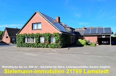 Bürofläöche, Gewerbefläche, Wohnfläche, Photovoltaik, schöner Garten, Ausbaureserve, zentrale Lage