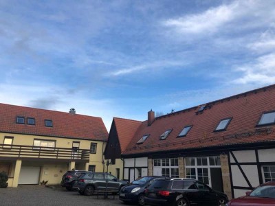 Ländlich Wohnen! Dachgeschosswohnung in Kurort Hartha