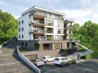 Moderne altengerechte Wohnung mit Garten im Energiesparhaus in ruhiger Lage