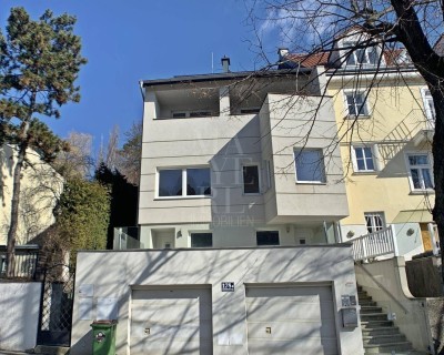 MODERNES, KLIMATISIERTES EINFAMILIENHAUS mit 2 Garagen