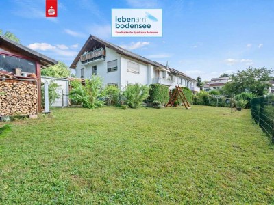 in sehr ruhiger Waldrandlage - großer Garten 
4 Zimmer Erdgeschosswohnung