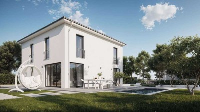 Modernes Einfamilienhaus … und Bergblick!
