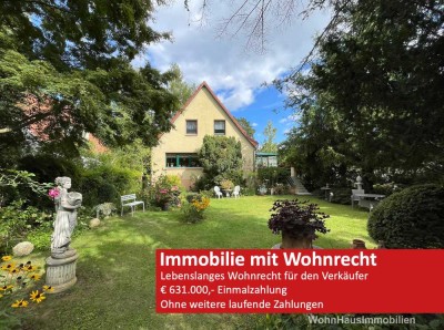 Kapitalanlage: Einfamilienhaus mit Wohnungsrecht in Babelsberg