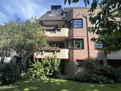 Gepflegte Eigentumswohnung mit Balkon in Rhein-Nähe!