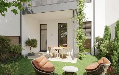 Moderne 4-Zimmer Maisonette mit 86 m² Freiflächen in Wien 1150