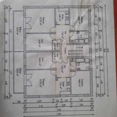 Attraktive und gepflegte 3-Zimmer-Wohnung mit Balkon in Alkofen