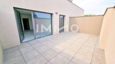 Erstbezug: Helle 2-Zimmer Wohnung mit großer privater Terrasse in Münichsthal