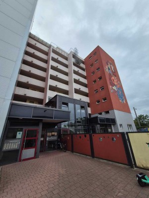 möblierte 1 ZKB Wohnung in der Cheliusstr. 1-3 im 2. Obergeschoss Obj. 4