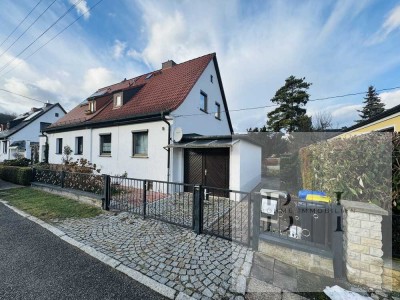 Doppelhaushälfte in Gera-Untermhaus mit Garten, Garage und Ausbaupotenzial