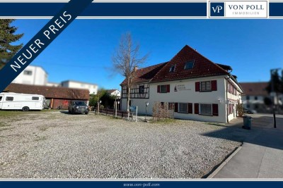 Gewerbegrundstück mit Gastronomiepotenzial im Ortskern von Bad Waldsee – Steinach