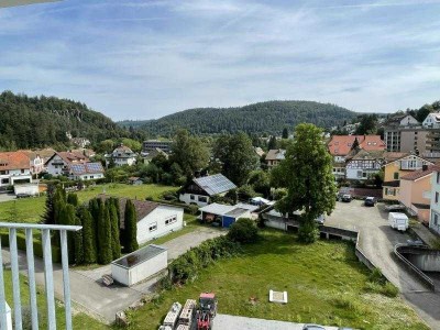 PENTHOUSE: Extravagante 2-Zimmer-Wohnung mit Dachterrasse und TG-Stellplatz in Bad Herrenalb