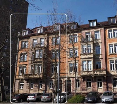 Lichtdurchflutete Dachgeschosswohnung mit Galerieflair in ruhiger Lage der Südweststadt