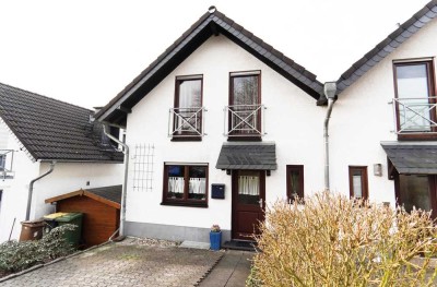 Haus mit Fernsicht ins Grüne