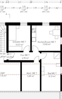 Erstbezug: Stilvolle 1-Raum-Dachgeschosswohnung in Donau-Ries (Kreis)