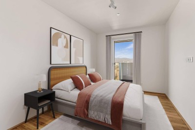 2-Zimmer Wohnung Extra Large (möbliert) mit Zugang zu erstklassigen Gemeinschaftsflächen: Fitness, Co-Working, Dachterrasse, Yoga, Private Dining &amp; Kinoraum