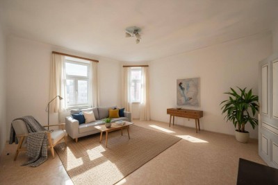 ++NEU++ Altbaucharme neu entdecken: 2-Zimmer Wohnung zum Sanieren mit viel Potenzial