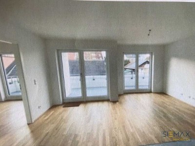 NEUVERMIETUNG ab 1.8.: Luxus 3-Zimmer-Wohnung (BJ 2022) zentral in Fürstenfeldbruck