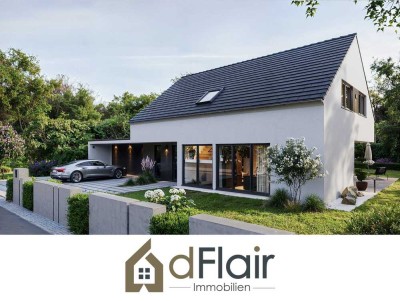 Modernes Architektenhaus in massiver Bauweise _ Hier warten Förderungen auf Sie....