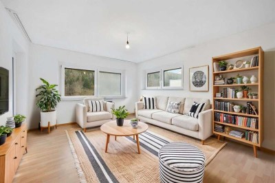 Wohnen mit Weitblick: 2-Zimmer-Wohnung mit Balkon und Naturpanorama