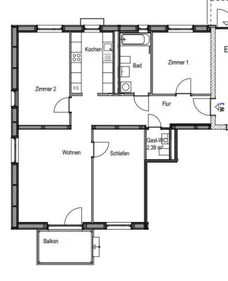 großzügige 4-Zimmer Familien-Neubau-Wohnung